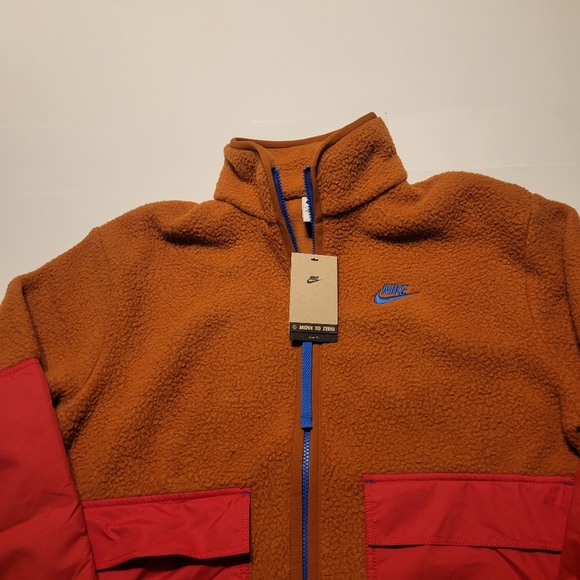 Nike Sportswear Sport Essentials+ Men's Fleece Full-Zip Jacket - Picture 16 of 16